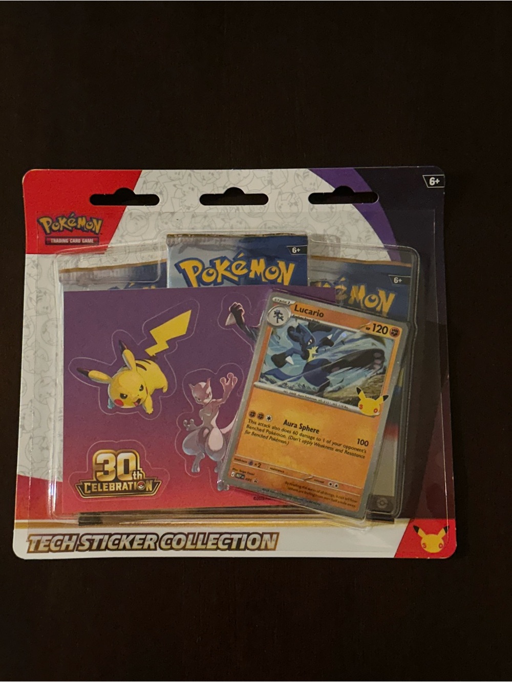 30th Celebration Tech Sticker Collection [Lucario]